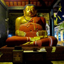 Huge Buddha close to Wat Chedi Luang